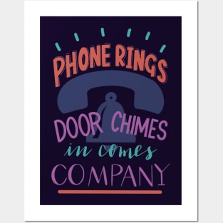 Phone Rings - Company! Posters and Art